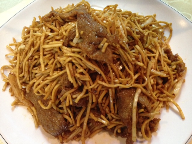 Chinese Restaurant Malta Beef Fried Noodles